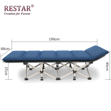 2018 Single Metal Bed Manufacture Wholesale Beds Foldable Lightweight